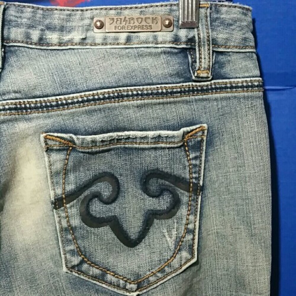 REROCK for Express Boot Jeans Size 8 - Picture 5 of 8